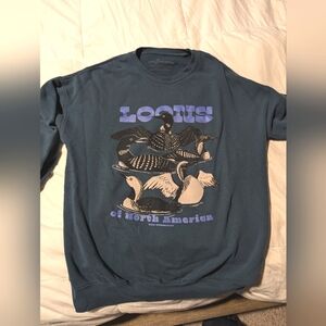 Bird Collective Loon Sweatshirt Unisex Large
